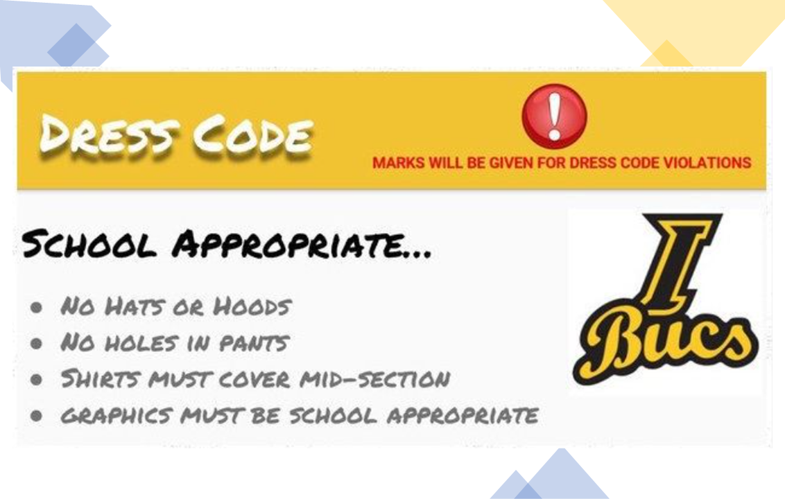 dress code text also found in teaser