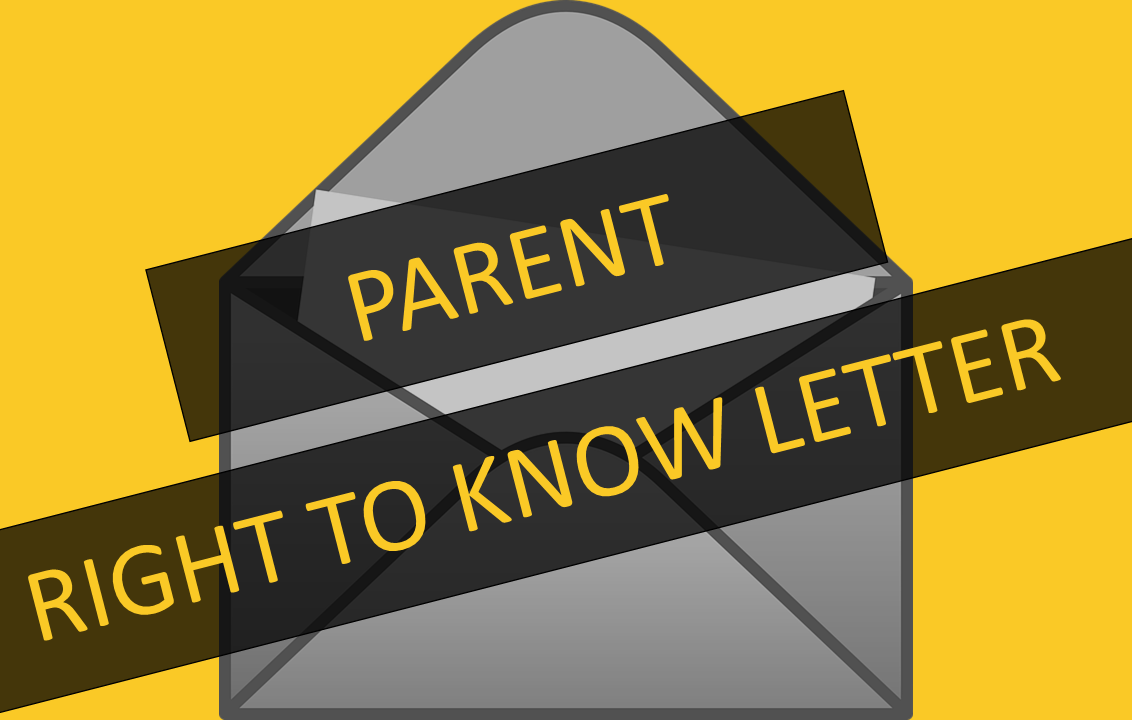  Right to Know Letter