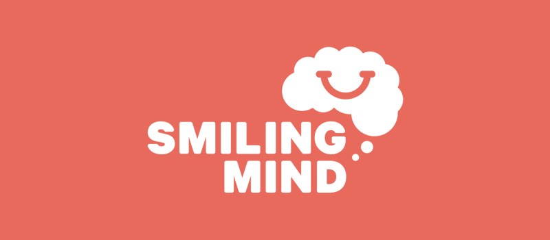  Smiling Mind logo - a smile in a cloud image